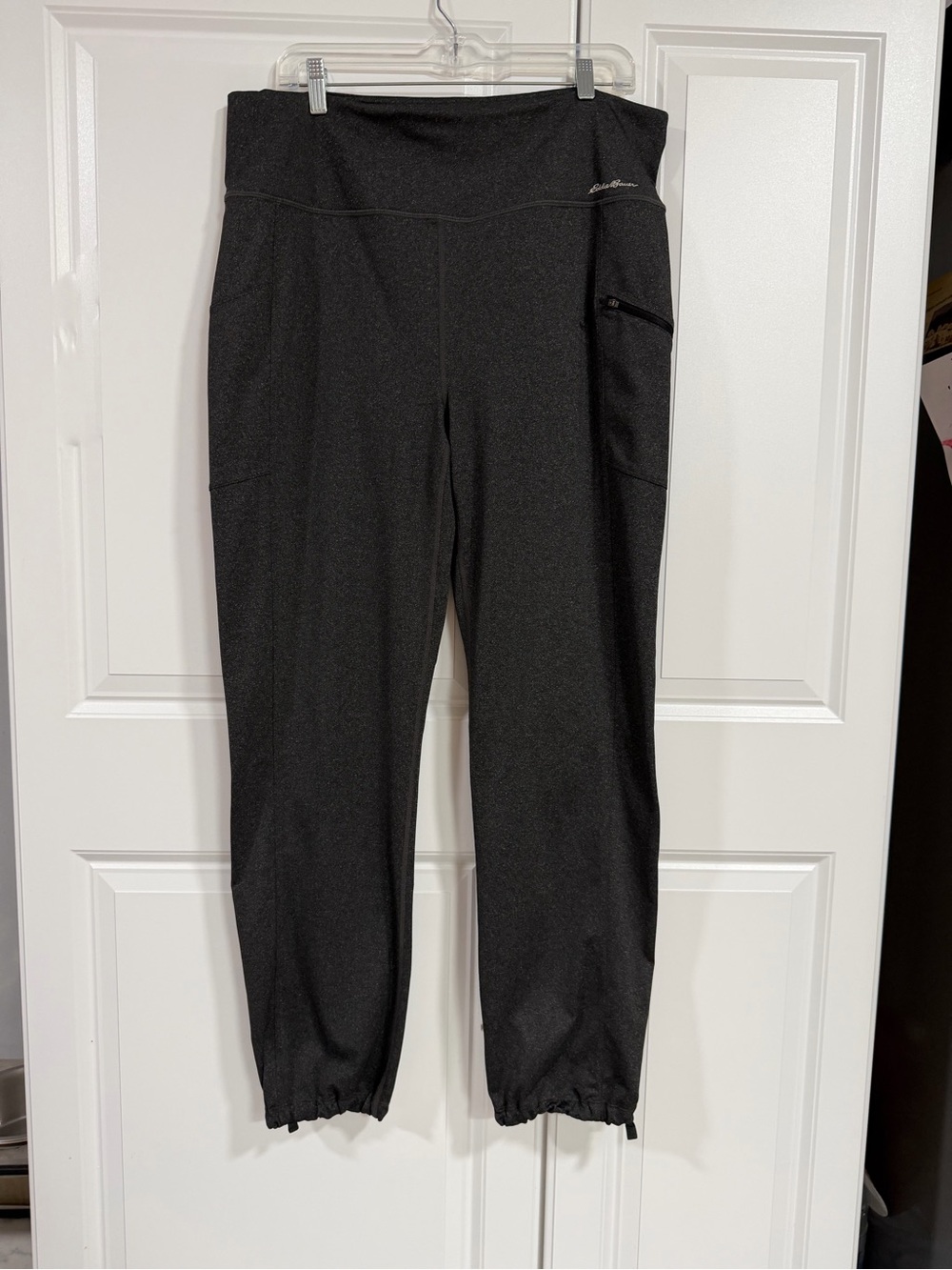 Eddie Bauer Traverse Trail Hiking Pants Gray High Waist Women's Size XL